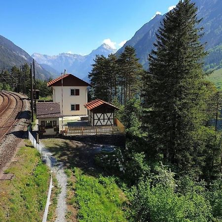 Bahnwaerterhaus Eggwald Βίλα Wassen Εξωτερικό φωτογραφία